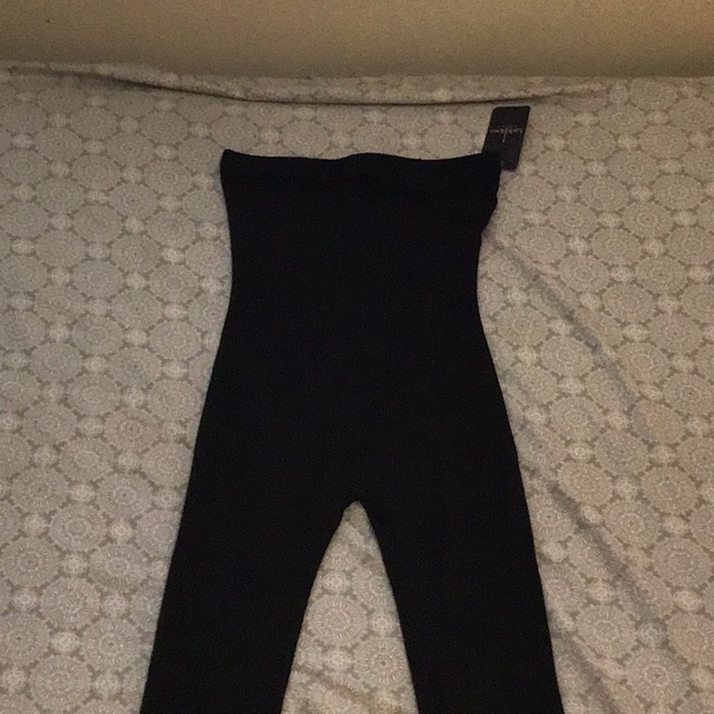 Black pants leggings romper